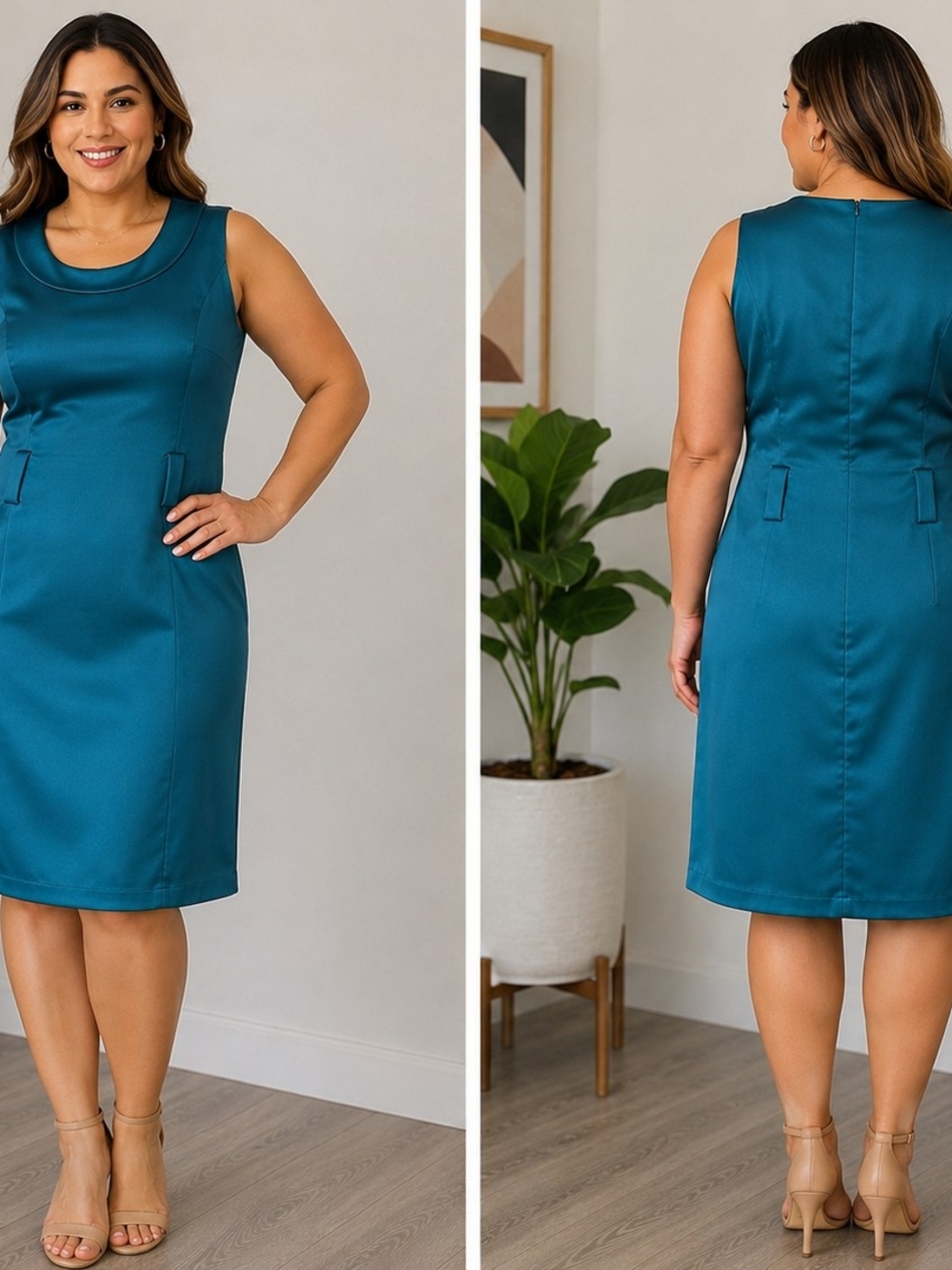 Dressbarn Sleeveless Sheath Dress – Size XL
